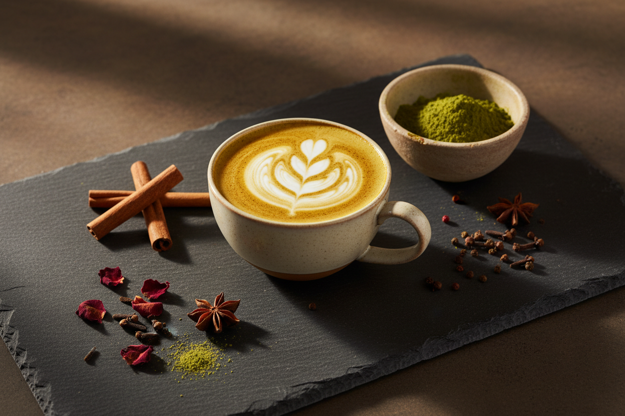Chai, Matcha & Latte