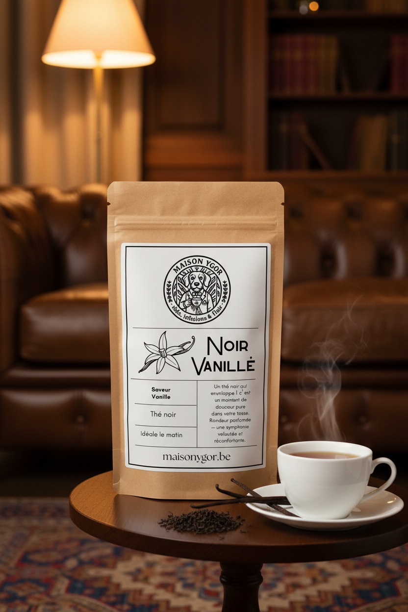 Noir Vanillé - Forme paquet correcte